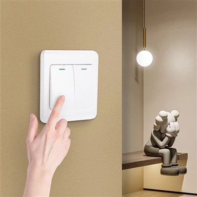 Kaphatok 2 Gang 2 Way fénykapcsolót beépített éjszakai lámpával?